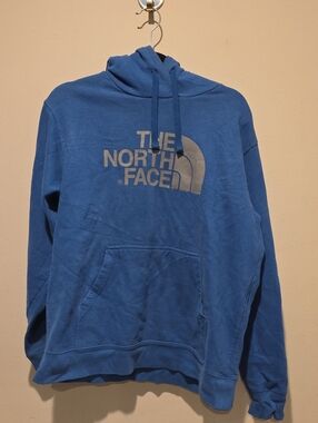 The North Face Men’s Blue Logo Hoodie Mens Large